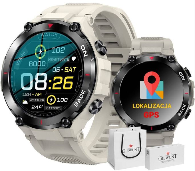 Smartwatch Giewont GW460-3 Szary zdjęcie 1