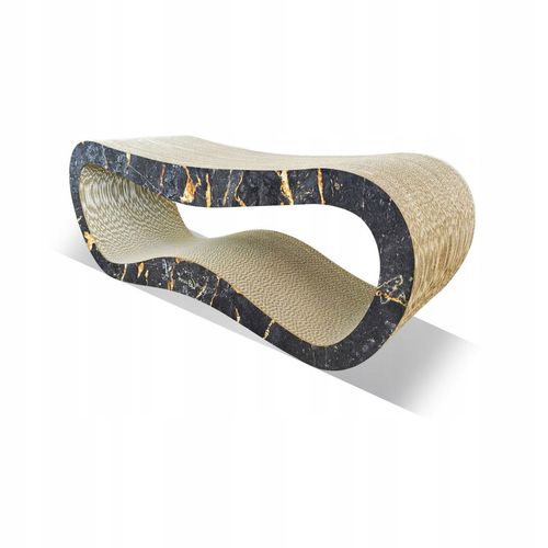 Drapak dla kota LEON | czarny marmur | 78x28x24 cm | MruuPruu na Arena.pl