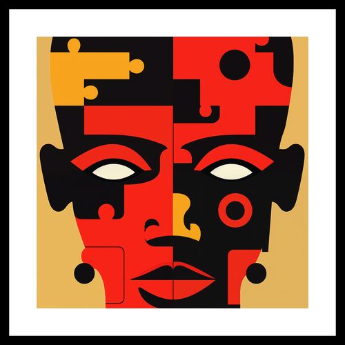 Plakat 30x30cm Puzzle Tożsamości na Arena.pl