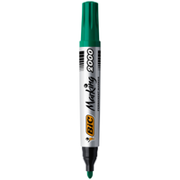 bic marking 2000 ecolutions marker zielony z okrągłą końcówką 1 sztuka