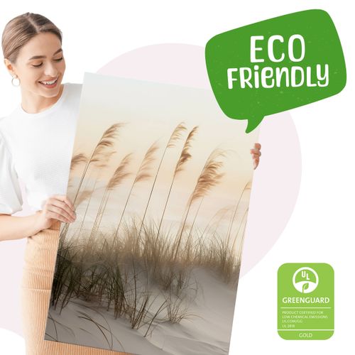 Obrazy Do Salonu Set Plaża Wydmy Trawa Pampasowa Kwiaty Boho 90cm x 40cm na Arena.pl