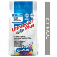 Fuga Cementowa Mapei Ultracolor Plus 5kg - 112 Tytan