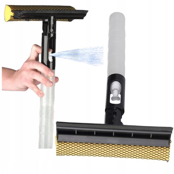 MYJKA Ściągaczka wody z szyb luster okien ze spryskiwaczem 3w1 DUNLOP zdjęcie 9