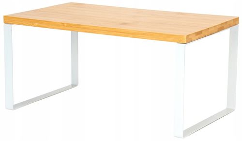 REGAŁ KUCHENNY NA PRZYPRAWY DREWNIANY PÓŁKA ORGANIZER STOJAK BIUROWY na Arena.pl