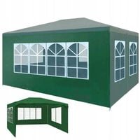 PAWILON OGRODOWY NAMIOT HANDLOWY ALTANA 3x4 m + 4 ŚCIANKI OKNA