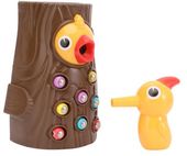 Gra zręcznościowa, magnetyczna Dzięcioł I Robaczki