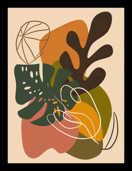 Plakat 15x20cm Leśna Kompozycja zdjęcie 2