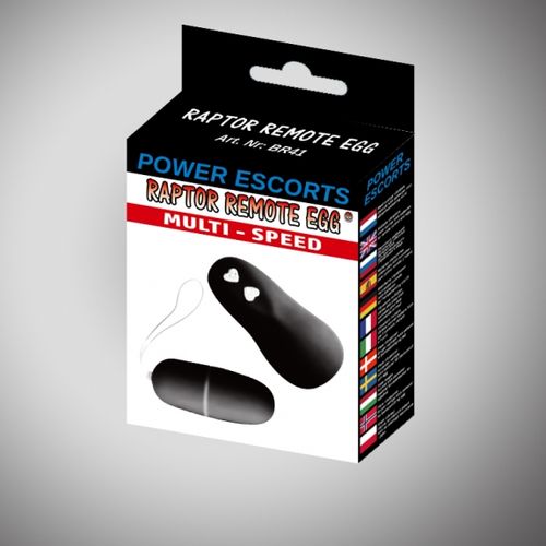 wibrujące jajeczko raptor remote egg black na Arena.pl