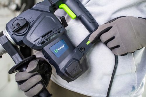 MŁOTOWIERTARKA UDAROWA SDS+ WIERTARKA MŁOT UDAROWY MOCNY ZESTAW WUBER na Arena.pl