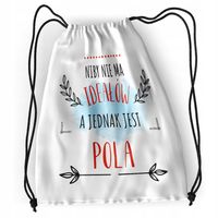 Plecak Dla Poli Sportowy Szkolny Worek Torba Z Nadrukiem Ze Zdjęciem