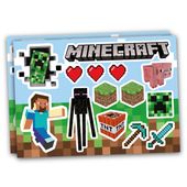 Naklejki na rower kask MINECRAFT