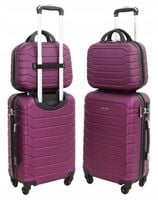 ZESTAW WALIZEK 2w1 WALIZKA NA KÓŁKACH + KUFEREK GRAVITT 931 WIZZAIR