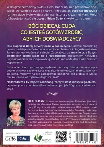 Narodziny cudów - Heidi Baker - oprawa miękka na Arena.pl