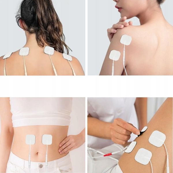 24x ELEKTRODY ŻELOWE ELEKTROSTYMULATOR TENS EMS PIN2 zdjęcie 3