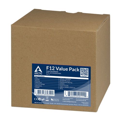 Wentylator Arctic F12 5 Pack 5x120mm na Arena.pl