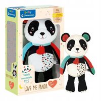 Interaktywna Przytulanka Panda Love Me Clementoni Maskotka Pluszak 0m+