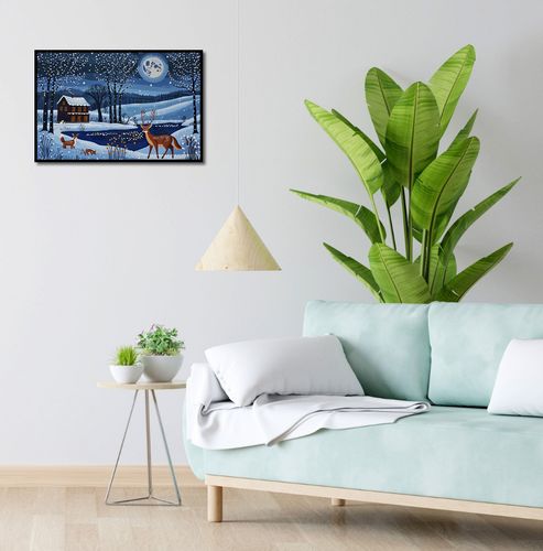 Plakat 60x40cm Przyszła Zima na Arena.pl