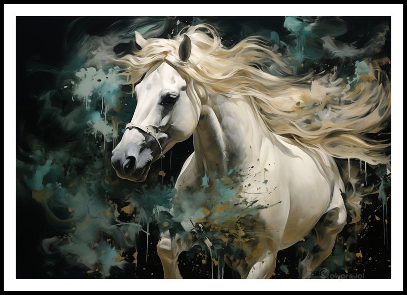 Plakat 100x70cm Dziki Duch zdjęcie 3