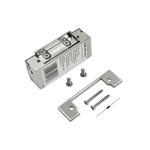 Qoltec Elektrozaczep symetryczny bez pamięci i blokady 12V Stal nierdz na Arena.pl