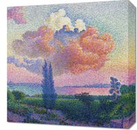 Obraz 50x50cm The Pink Cloud, Henri-Edmond Cross Vintage do Salonu