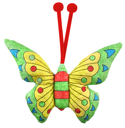 Maskotka do malowania - motylek na Arena.pl