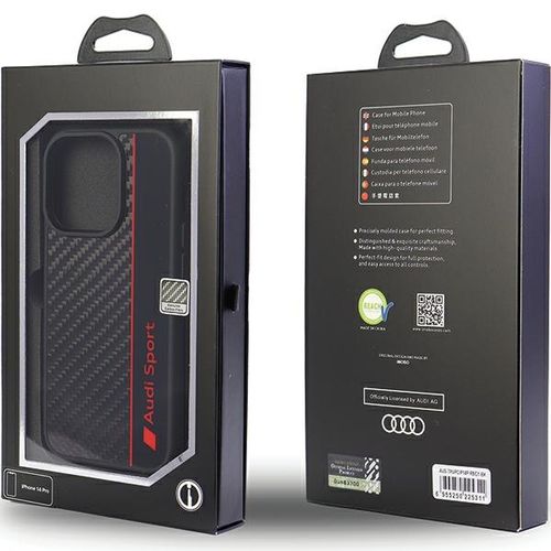 Etui Audi do iPhone 14 Pro, Czarny na Arena.pl