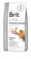 brit grain free veterinary diet dog joint & mobility śledź z groszkiem 2kg