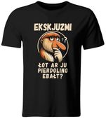 ŚMIESZNY T-SHIRT Z NOSACZEM, ROZ. XL