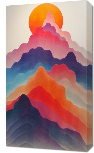 Obraz 40x70cm Gama Gór zdjęcie 1