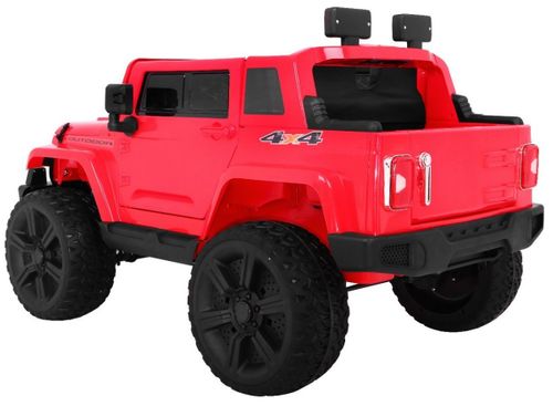 Pojazd Mighty Jeep 4X4 Czerwony na Arena.pl