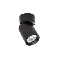 Kinkiet LED GU10 35W czarny mat ruchomy IP20 do wnętrz