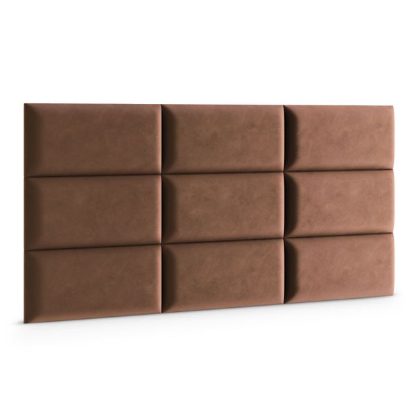 PANELE ŚCIENNE TAPICEROWANE 60cm x 30cm MAGIC VELVET 2299 zdjęcie 3