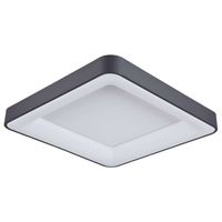 Plafon LAMPA sufitowa GIACINTO 5304-850SQC-BK-3 Italux kwadratowa OPRAWA ścienna LED 50W 3000K kinkiet czarny