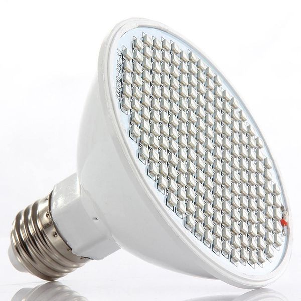 Mocna Żarówka Led E27 Grow 200Led Do Uprawy Roślin zdjęcie 6