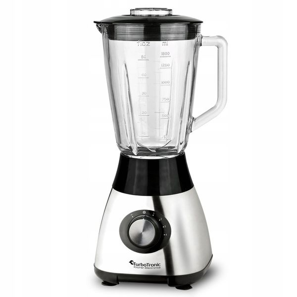 BLENDER KIELICHOWY SZKLANY DO KOKTAJLI TURBO GO MAX 1200W KRUSZY LÓD zdjęcie 12