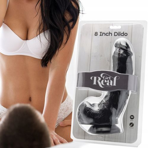 Dildo ToyJoy Get Real 20,5cm czarne na Arena.pl