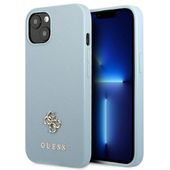 Etui Guess do iPhone 13 mini, Niebieski