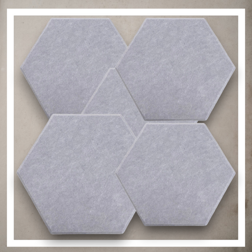 Panele Ścienne Filcowe 3D Heksagon Zagłówek Samoprzylepne Akustyczne Soft na Arena.pl