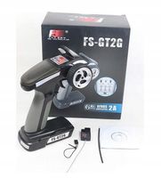 2 x FLYSKY ZESTAW NADAJNIK GT2G ODBIORNIK RC FS-A3 2.4GHZ GFSK 2 KANAŁY 500