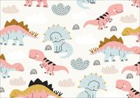 FOTOTAPETA FLIZ dla dzieci dinozaury 3D 350x245