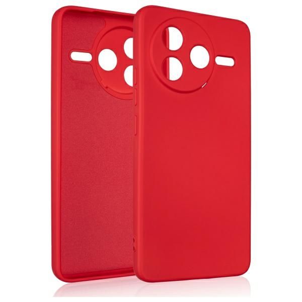 etui beline silicone do poco f7 pro      czerwony zdjęcie 1