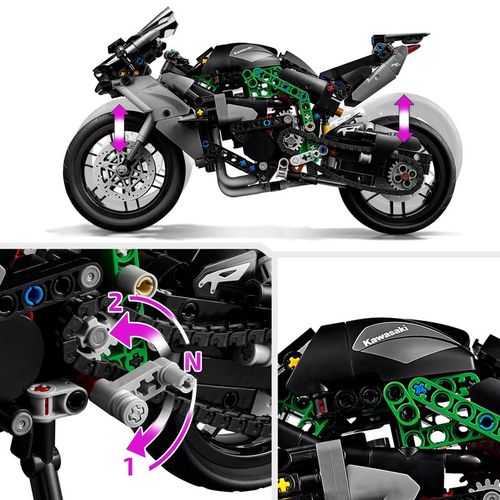 LEGO Technic Motocykl Kawasaki Ninja H2R 42170 na Arena.pl