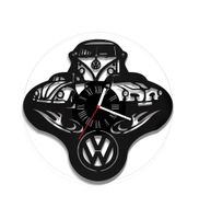 Zegar ścienny z płyty winylowej Volkswagen 9.2