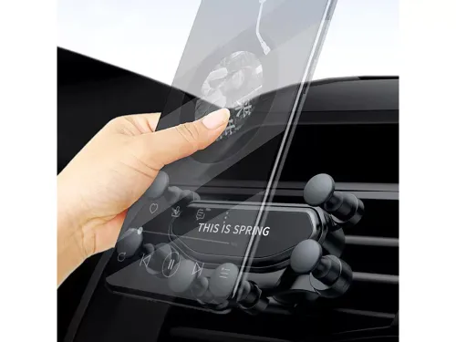 Uchwyt samochodowy grawitacyjny do auta kratki na Arena.pl