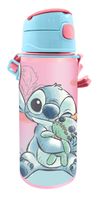 LILO I STITCH aluminiowy bidon o pojemności 600ml z miękką słonką