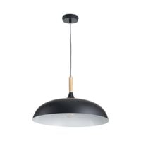 Lampa wisząca SAUCER czarna 45 cm