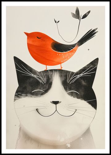 Plakat 68x98cm Pyzaty Przyjaciel na Arena.pl