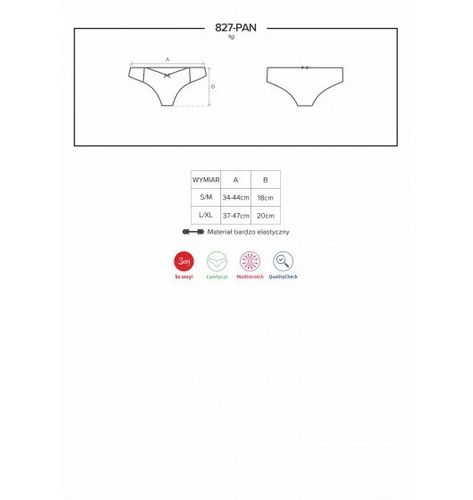 827-PAN-3 figi czerwone L/XL na Arena.pl