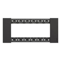 Living Now - Ramka 6M CZERŃ Bticino KA4806KG