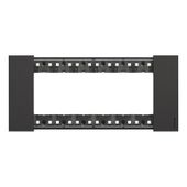 Living Now - Ramka 6M CZERŃ Bticino KA4806KG